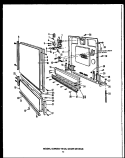 Page 6 Diagram and Parts List for DUR20319-OS  Amana Dishwasher