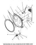 L Diagram and Parts List for AGM679L2  Amana Dryer