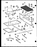 Page 6 Diagram and Parts List for ESBFC16D-G P6023523W G Maytag Refrigerator