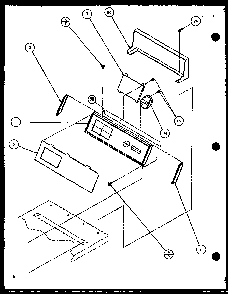 Section 6 Diagram and Parts List for LWD773 P7804717W W Amana Washer