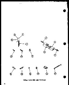 Section 7 Diagram and Parts List for LW1200 P7762101W W Amana Washer