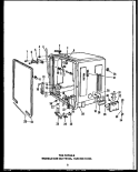 Page 1 Diagram and Parts List for DUS20319-OA  Amana Dishwasher