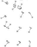 TERMINALS Diagram and Parts List for LE8267L2 PLE8267L2 Amana Dryer