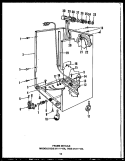 Page 6 Diagram and Parts List for DCS2111HOA DCS21101HOA Amana Dishwasher