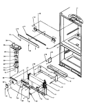 EVAP Diagram and Parts List for BS20RB P1161507W Amana Refrigerator
