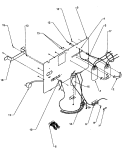 Part Location Diagram of 10825501 Whirlpool BRACKET