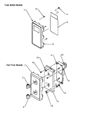 CONTROL PANEL ASSY Diagram and Parts List for EFS65D P4020006601 Menumaster Microwave