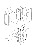 CONTROL PANEL ASSY Diagram and Parts List for U1600S P4020008202 Menumaster Microwave