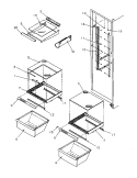 Part Location Diagram of D7718402 Whirlpool Drawer Seal
