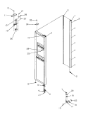 FZ DOOR Diagram and Parts List for SRDE327S3L P1184903W Amana Refrigerator