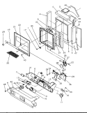 ICE AND WATER CAVITY Diagram and Parts List for SRD325S5W P1199401W W Amana Refrigerator