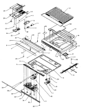 DIVIDER BLOCK Diagram and Parts List for TR25S5 P1196401W L Amana Refrigerator