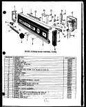 Part Location Diagram of 808624 Whirlpool CONSOLE PANEL