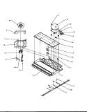 COMPRESSOR COMPARTMENT Diagram and Parts List for TSI18A5 P1188201W Amana Refrigerator