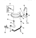 DRAIN HOSE AND SIPHON BREAK Diagram and Parts List for AWM270W2 PAWM270W2 Amana Washer