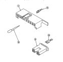 MIXING VALVE & MOTOR CONN BLOCKS, TERM Diagram and Parts List for AWM270W2 PAWM270W2 Amana Washer