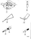SPECIAL TOOLS Diagram and Parts List for AWM270W2 PAWM270W2 Amana Washer