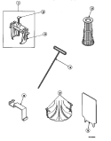 SPECIAL TOOLS Diagram and Parts List for AWM270W2 PAWM270W2 Amana Washer
