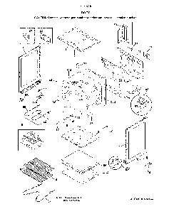 Body Diagram and Parts List for 79092459910  Kenmore Range