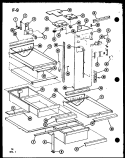 Page 5 Diagram and Parts List for ESBFC16DG P7493501W G Maytag Refrigerator