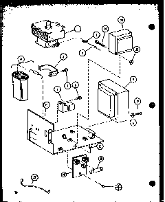 Section 4 Diagram and Parts List for RCC-1010 P85729-1S Amana Range