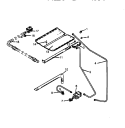 GAS COMPONENTS Diagram and Parts List for AGS730W P1141258N W Amana Range