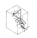 GAS COMPONENTS Diagram and Parts List for RST310UW P1130738N W Amana Range