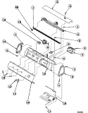 Part Location Diagram of 36616 Whirlpool GRAPHIC PANEL