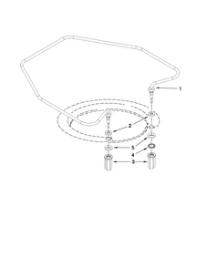 Heater Parts Diagram and Parts List for MDB7760AWS0  Maytag Dishwasher