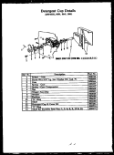 DETERGENT CUP DETAILS Diagram and Parts List for ZDW-855L  Amana Dishwasher