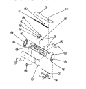 GRAPHIC PANEL, CONTROL HOOD AND CONTROLS Diagram and Parts List for LG8109L2 PLG8109L2 Amana Dryer