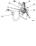 POWER CORDS Diagram and Parts List for LG8319W2 PLG8319W2 Amana Dryer