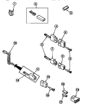 TERMINALS Diagram and Parts List for LG8319W2 PLG8319W2 Amana Dryer