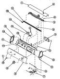Part Location Diagram of 34836 Whirlpool Assembly,FLUORESCENT LIGHT