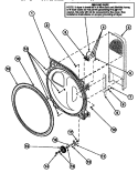 Part Location Diagram of Y501154 Whirlpool USE WPL 501154P