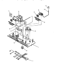 CONTROL PANEL Diagram and Parts List for TRI22S4L P1196302W L Amana Refrigerator