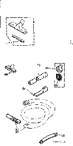 Attachment Parts Diagram and Parts List for 11624400  Kenmore Filters & Accessories