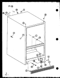 Part Location Diagram of A3091303 Whirlpool NLAGROMMET-HEAT EX