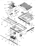 DIVIDER BLOCK Diagram and Parts List for TR21S4E P1196103W E Amana Refrigerator