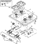 Part Location Diagram of 0314970 Whirlpool BRKT, VENTURI MTG.