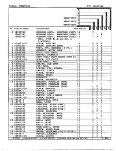 Fountain Page 2 Diagram and Parts List for HMG671580  Admiral Refrigerator
