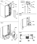 CABINET BACK Diagram and Parts List for SRDE27S3E P1190602W E Amana Refrigerator