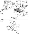 MACHINE COMPARTMENT Diagram and Parts List for SRDE27S3E P1190602W E Amana Refrigerator