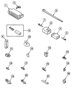 Part Location Diagram of F140562 Maytag Adapter