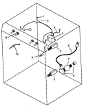 ELECTRICAL COMPONENTS Diagram and Parts List for AGS761L1 P1141274N L Amana Range