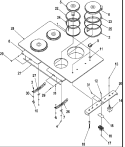 Part Location Diagram of C2740301 Whirlpool Surface Burner Ring