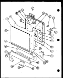 Page 3 Diagram and Parts List for DU4000B P1130501W Magic Chef Dishwasher