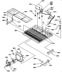 MACHINE COMPARTMENT Diagram and Parts List for SSD21SW P1193908W W Amana Refrigerator