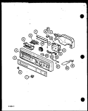 Page 1 Diagram and Parts List for DU6000 P7712006W Amana Dishwasher