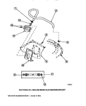 INLET / FILL HOSE & MIXING VLV MTG BRKT Diagram and Parts List for LW8413W2B PLW8413W2 A Amana Washer